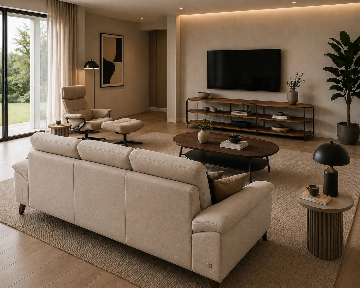 clear decorat amb un stressless 1
